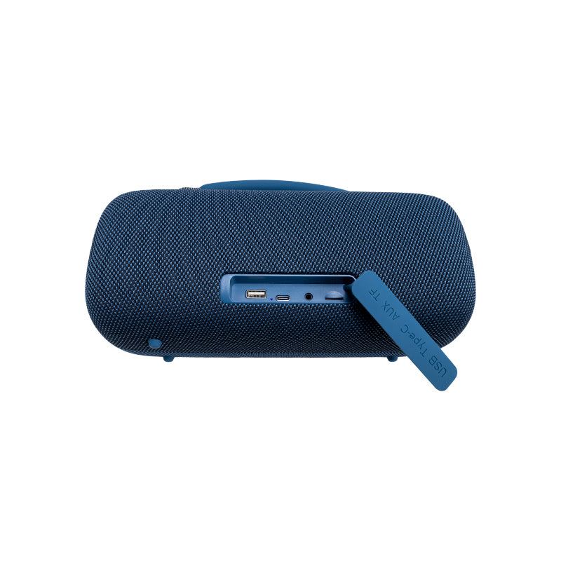 Parlante Inalámbrico TEROS Vibe VB-6049Bl, 60W, BT 5.3, 4000 mAh, USB , Luces LED, Azu