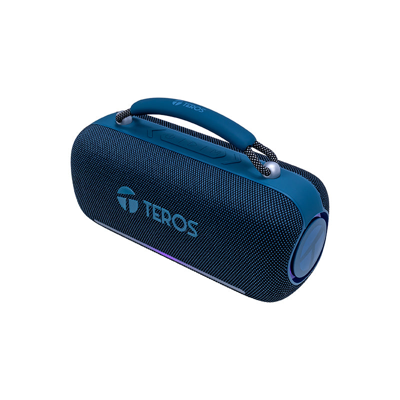 Parlante Inalámbrico TEROS Vibe VB-6049Bl, 60W, BT 5.3, 4000 mAh, USB , Luces LED, Azu