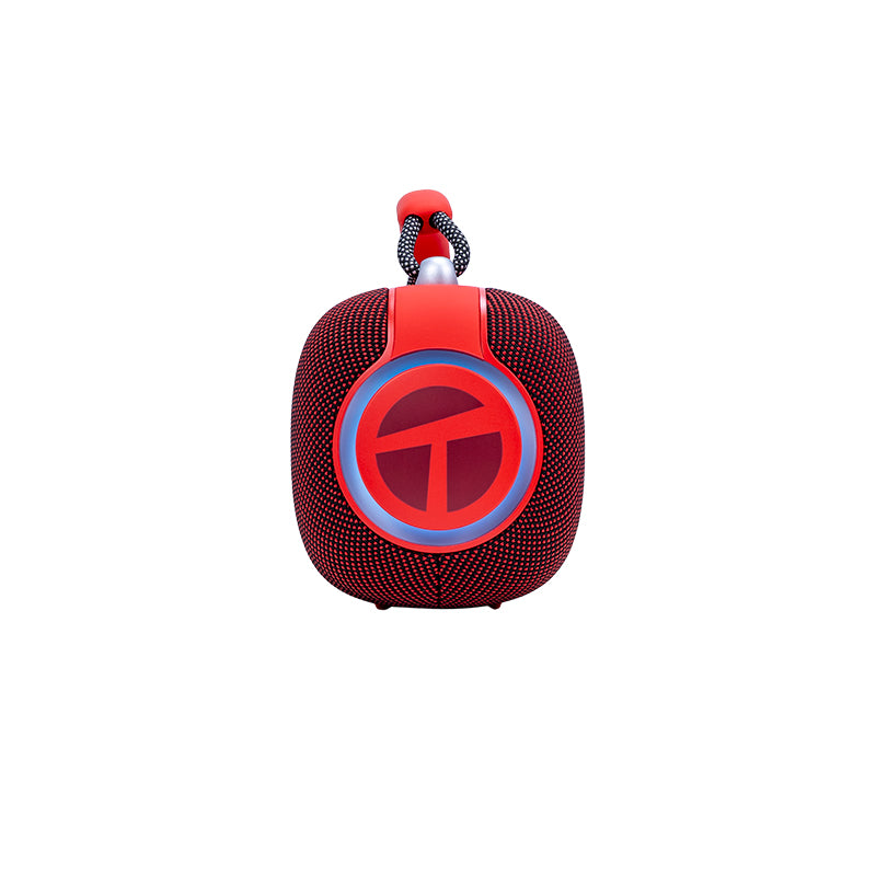 Parlante Inalámbrico TEROS Vibe VB-6049R, 60W, BT5.3, 4000 mAh, USB , Luces LED, Rojo