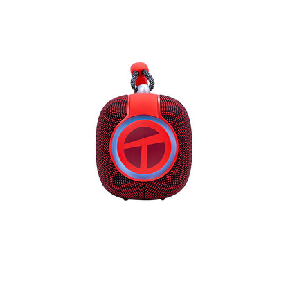 Parlante Inalámbrico TEROS Vibe VB-6049R, 60W, BT5.3, 4000 mAh, USB , Luces LED, Rojo