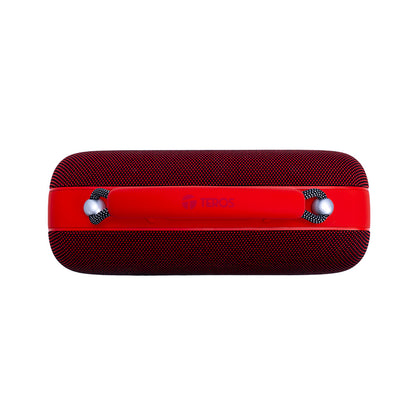 Parlante Inalámbrico TEROS Vibe VB-6049R, 60W, BT5.3, 4000 mAh, USB , Luces LED, Rojo