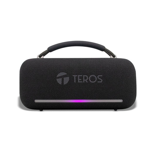 Parlante Inalámbrico TEROS Vibe VB-6049BLK, BT 5.3, 60W, 4000mAh, USB , Luces RGB