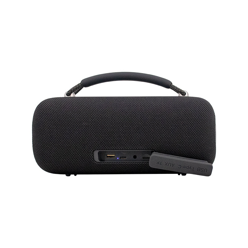 Parlante Inalámbrico TEROS Vibe VB-6049BLK, BT 5.3, 60W, 4000mAh, USB , Luces RGB