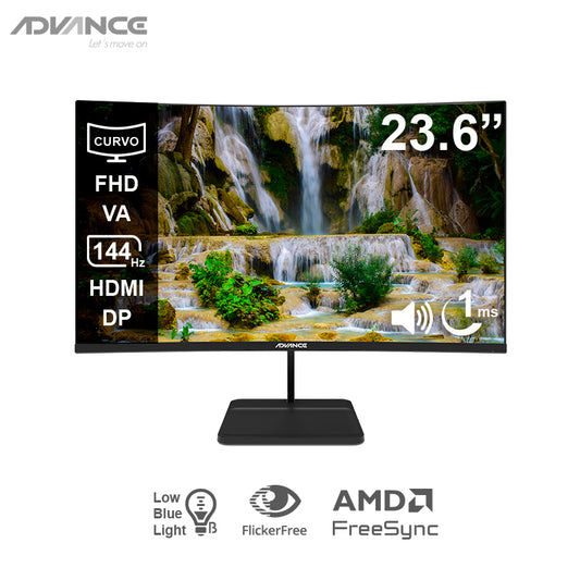 MON ADV 24\" FHD 144HZ 1MS CV