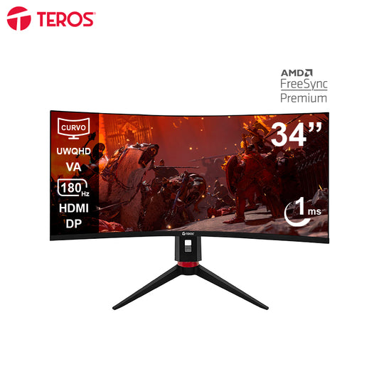 MON TE 34\'' WQHD 180HZ 1MS CV