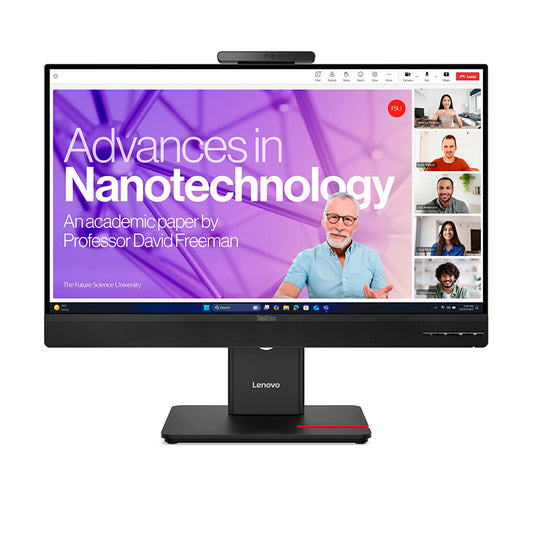 Monitor Lenovo Thinkvision T24-4V, 23.8 WLED FHD/IPS/HDMI/DP/VGA/USB -A X3/USB -B/USB -