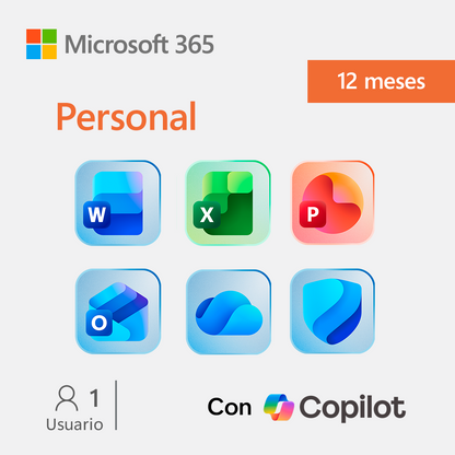 MICROSOFT 365 PERSONAL LIC 1Y