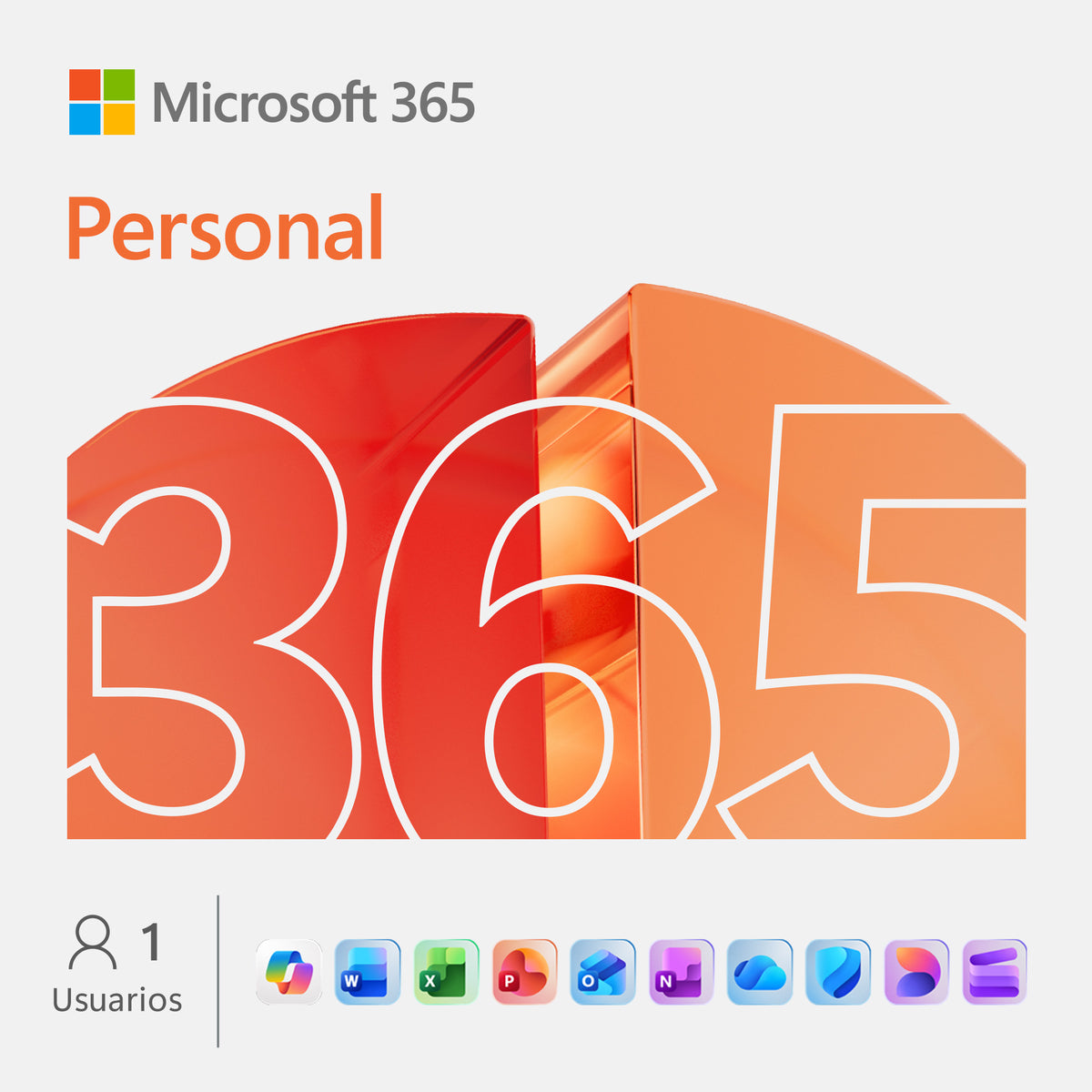 MICROSOFT 365 PERSONAL LIC 1Y
