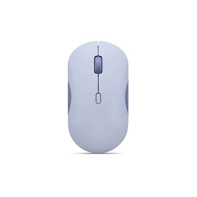 Mouse Lenovo 350 Silencioso, Interfaz Bluetooth, Color Uva Meta , Sin Batería