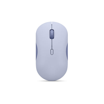 Mouse Lenovo 350 Silencioso, Interfaz Bluetooth, Color Uva Meta , Sin Batería