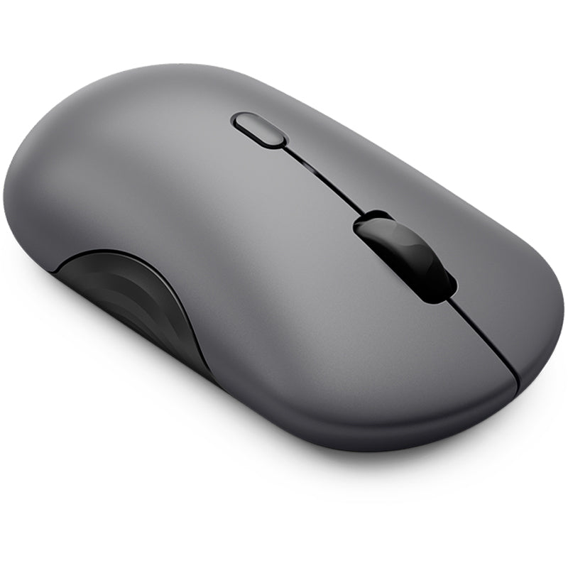 Mouse Inalambrico Lenovo 700 Silent, BT5.3/2.4GHz, hasta 3 Disp, hasta 4000 DPI, Gris