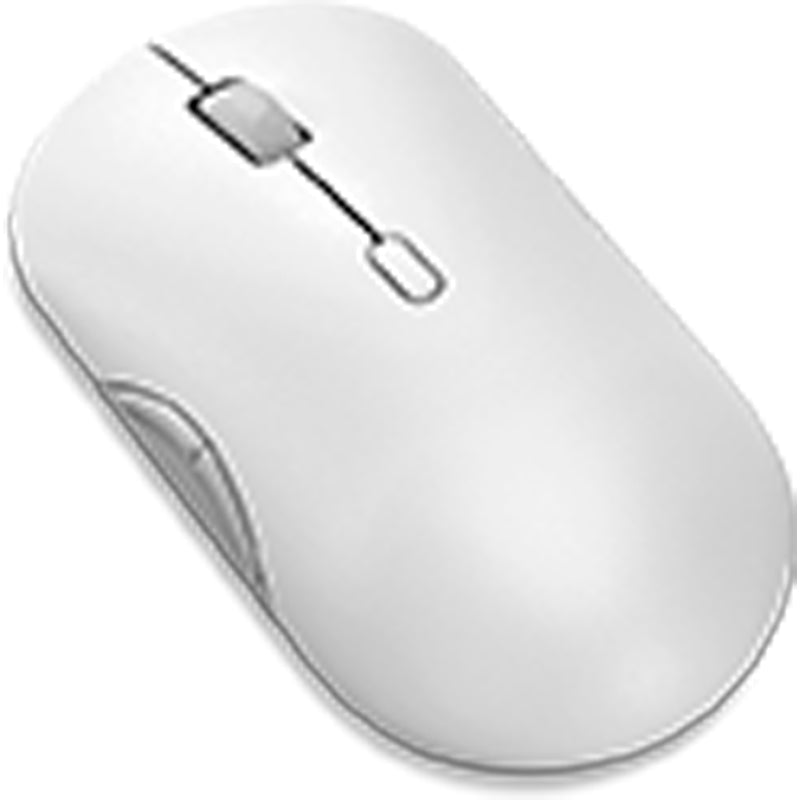 Mouse Inalambrico Lenovo 700 Silent, BT5.3/2.4GHz, hasta 3 Disp, hasta 4000 DPI, Blan