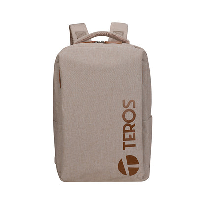 Backpack TEROS City Iii Te-9046Bg, para Notebooks de hasta 15.6, Color Beige