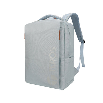 Backpack TEROS City Iii Te-9047Sk, para Notebooks de hasta 15.6 - Color Azul Claro