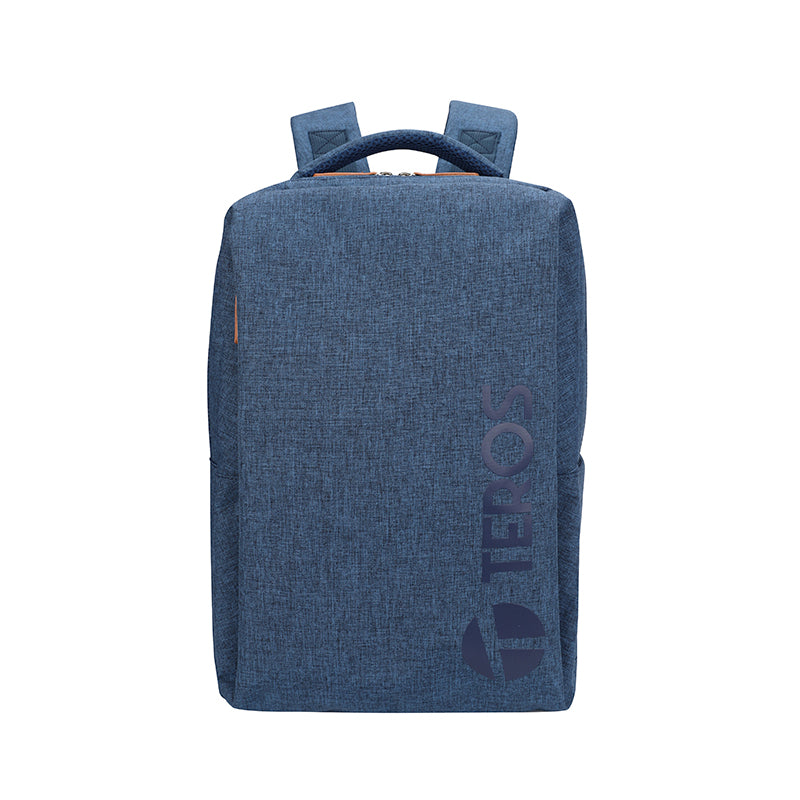 Backpack TEROS City Iii Navy Te9048Nv, para Notebooks de hasta 15.6, Color Azul