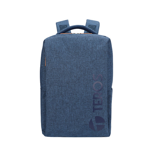 Backpack TEROS City Iii Navy Te9048Nv, para Notebooks de hasta 15.6, Color Azul
