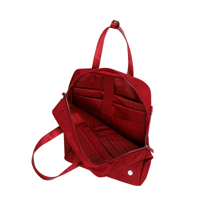 Backpack TEROS Roseann Ii Te-9049Rd, para Notebooks de hasta 14.1, Color Rojo