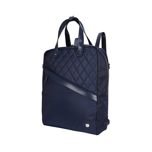 Backpack TEROS Roseann Ii Te-9051Bl, para Notebooks de hasta 14.1 - Color Azul