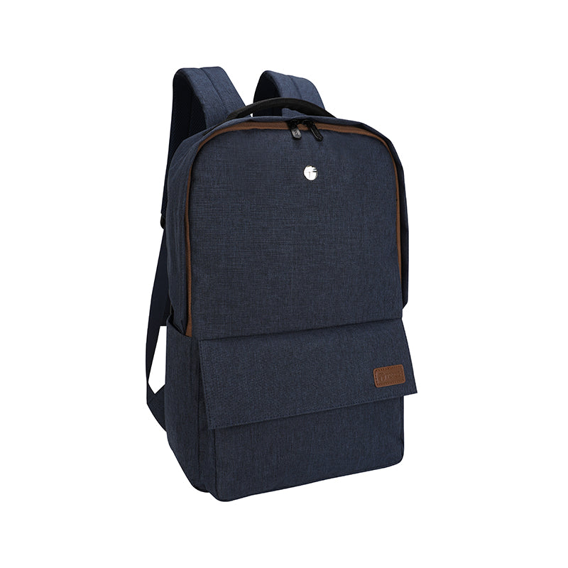 Backpack TEROS City Ii Te-9028-2B, para Notebooks de hasta 15.6 - Color Azul