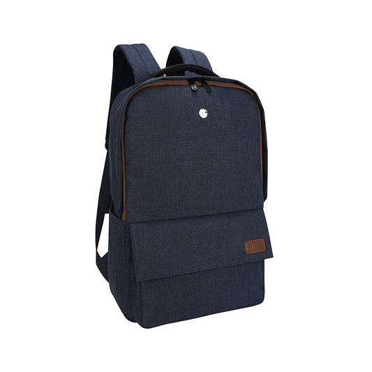 Backpack TEROS City Ii Te-9028-2B, para Notebooks de hasta 15.6 - Color Azul