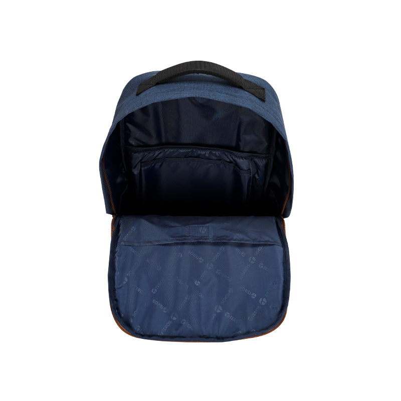 Backpack TEROS City Ii Te-9028-2B, para Notebooks de hasta 15.6 - Color Azul