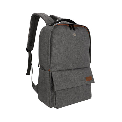 Backpack TEROS City Ii Te-9028-2Gr, para Notebooks de hasta 15.6 - Color Gris