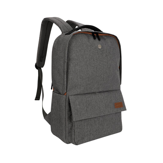Backpack TEROS City Ii Te-9028-2Gr, para Notebooks de hasta 15.6 - Color Gris