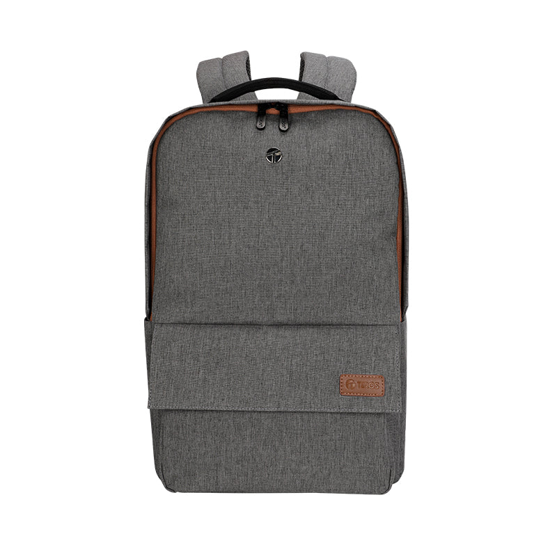 Backpack TEROS City Ii Te-9028-2Gr, para Notebooks de hasta 15.6 - Color Gris