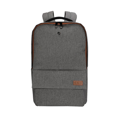 Backpack TEROS City Ii Te-9028-2Gr, para Notebooks de hasta 15.6 - Color Gris