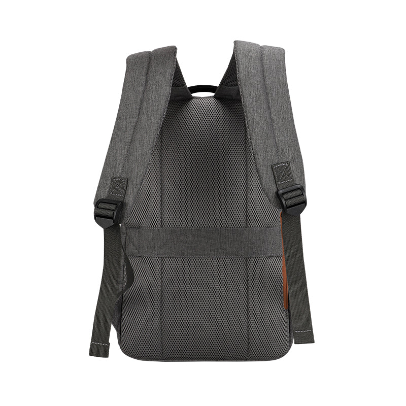 Backpack TEROS City Ii Te-9028-2Gr, para Notebooks de hasta 15.6 - Color Gris