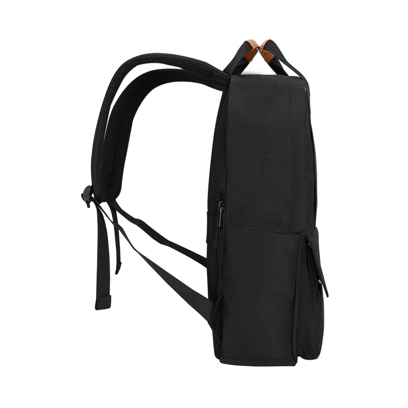 Backpack TEROS City Ii Te-9031Bl, para Notebooks de hasta 15.6, Negro