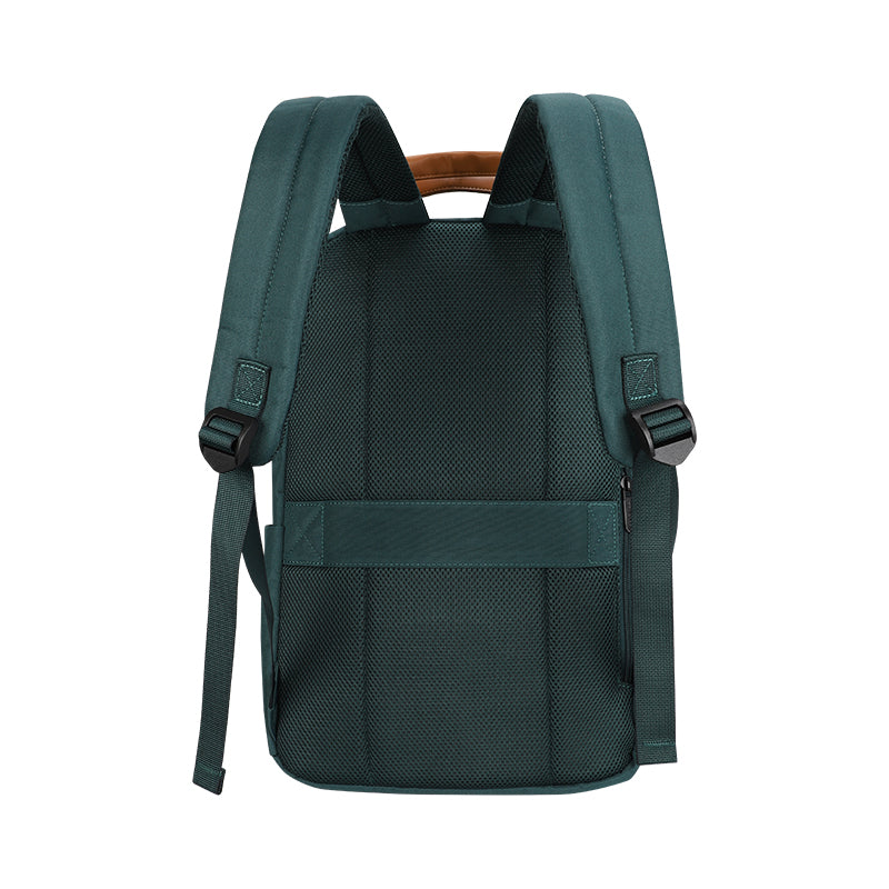 Backpack TEROS City Ii Te-9032Gr, para Notebooks de hasta 15.6, Color Verde