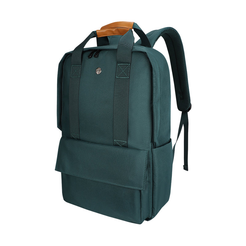 Backpack TEROS City Ii Te-9032Gr, para Notebooks de hasta 15.6, Color Verde