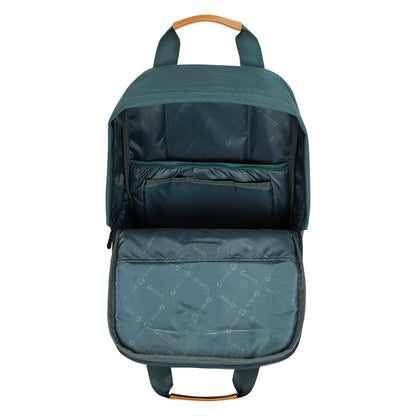 Backpack TEROS City Ii Te-9032Gr, para Notebooks de hasta 15.6, Color Verde