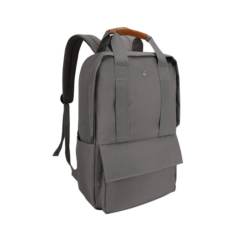 Backpack TEROS City Ii Te-9033Ag, para Notebooks de hasta 15.6, Griss Ceniza