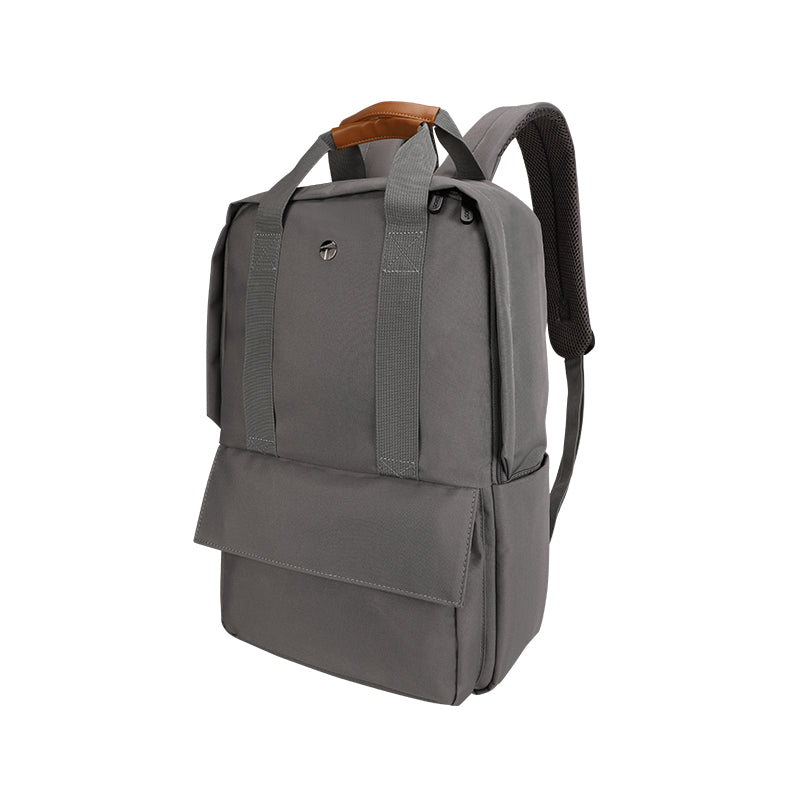 Backpack TEROS City Ii Te-9033Ag, para Notebooks de hasta 15.6, Griss Ceniza
