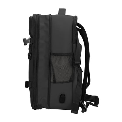 Travel Backpack TEROS Te9037Bk, para Notebooks de hasta 15.6, Color Black