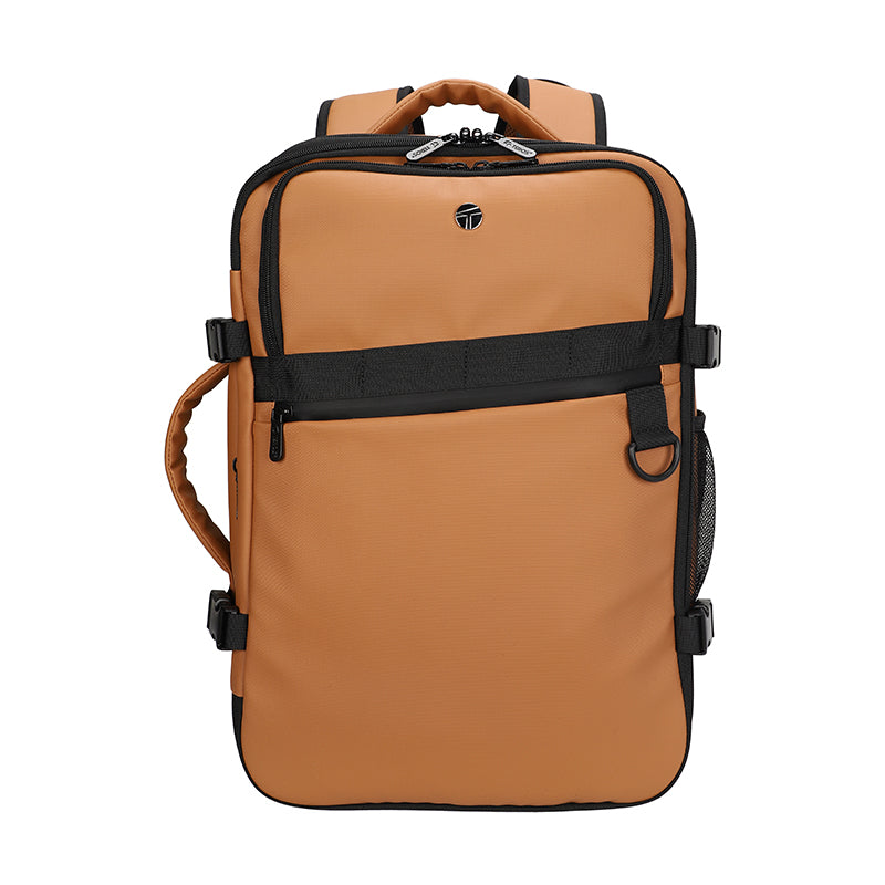 Travel Backpack TEROS Te-9038Bw, para Notebooks de hasta 15.6, Color Brown