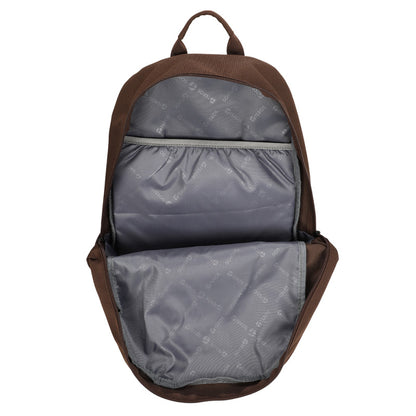 Mochila TEROS Te-9040Br, para Laptops de hasta 15.6, Color Marrón con Gris