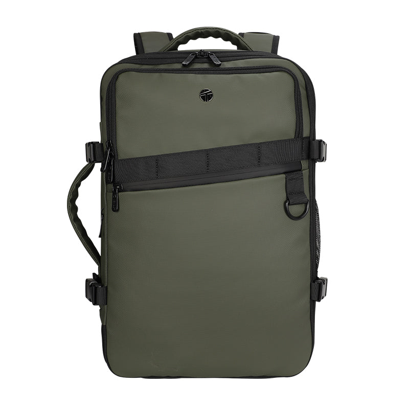 Backpack TEROS Travel Te-9040Dg, para Notebooks de hasta 15.6, Color Verde