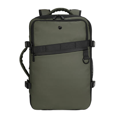 Backpack TEROS Travel Te-9040Dg, para Notebooks de hasta 15.6, Color Verde