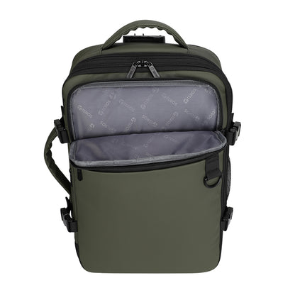 Backpack TEROS Travel Te-9040Dg, para Notebooks de hasta 15.6, Color Verde