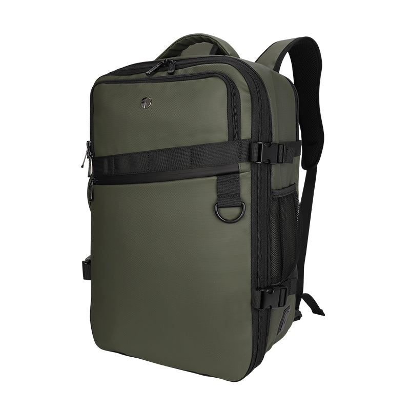 Backpack TEROS Travel Te-9040Dg, para Notebooks de hasta 15.6, Color Verde
