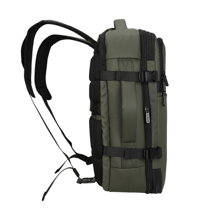 Backpack TEROS Travel Te-9040Dg, para Notebooks de hasta 15.6, Color Verde