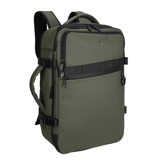 Backpack TEROS Travel Te-9040Dg, para Notebooks de hasta 15.6, Color Verde