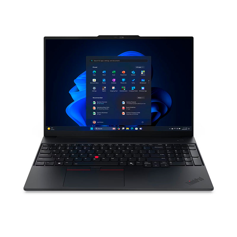 Notebook Lenovo Thinkpad E16 Gen 3 16 WUXGA IPS Core Ultra 7 255H hasta 4.8GHz, 16GB