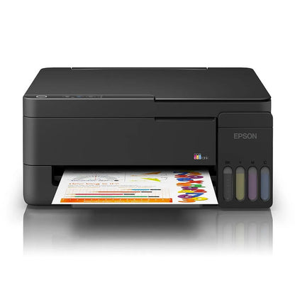 Impresora A Color Multifuncional Epson Ecotank L3310/Imprime/Copia/Escanea, High Spee