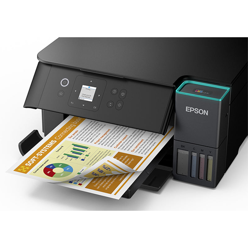 Multifuncional de Tinta Epson Ecotank L4360, Imprime/Escanea/Copia/Wi-Fi/USB