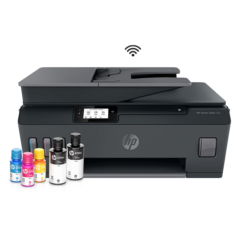 Impresora All-In-One de Tinta HP Smart Tank 530, Imprime/Escanea/Copia/Wi-Fi/BT/USB  2