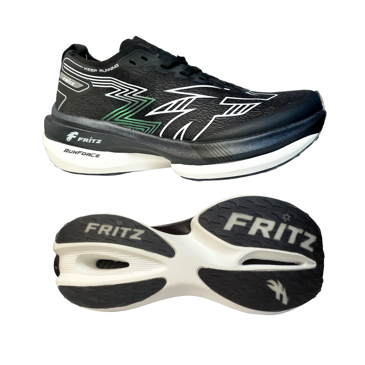 FRITZ RUNNING CON FIBRA DE CARBONO - RUNADU2504